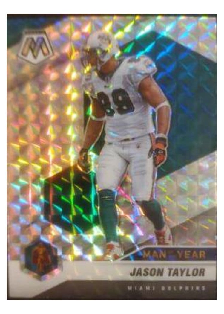 2021 Panini Mosaic Base Set Jason Taylor #266 card