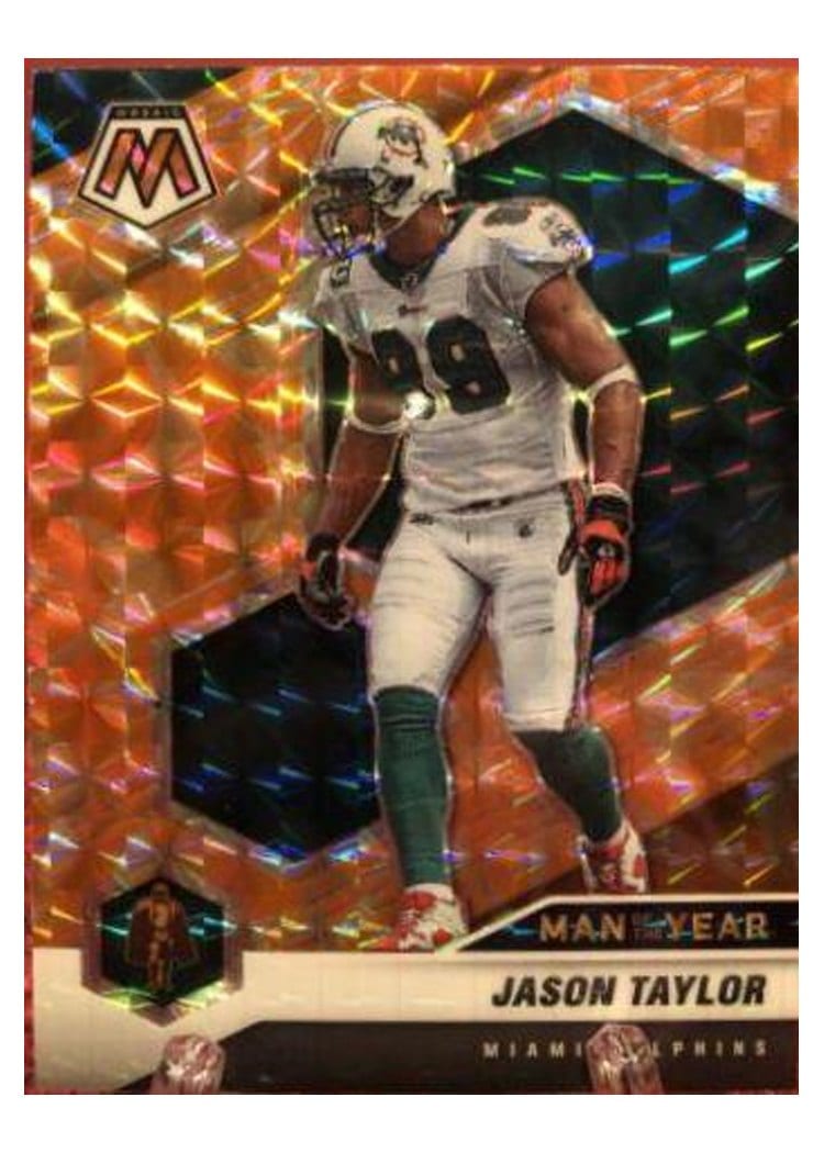 2021 Panini Mosaic Base Set Jason Taylor #266 card