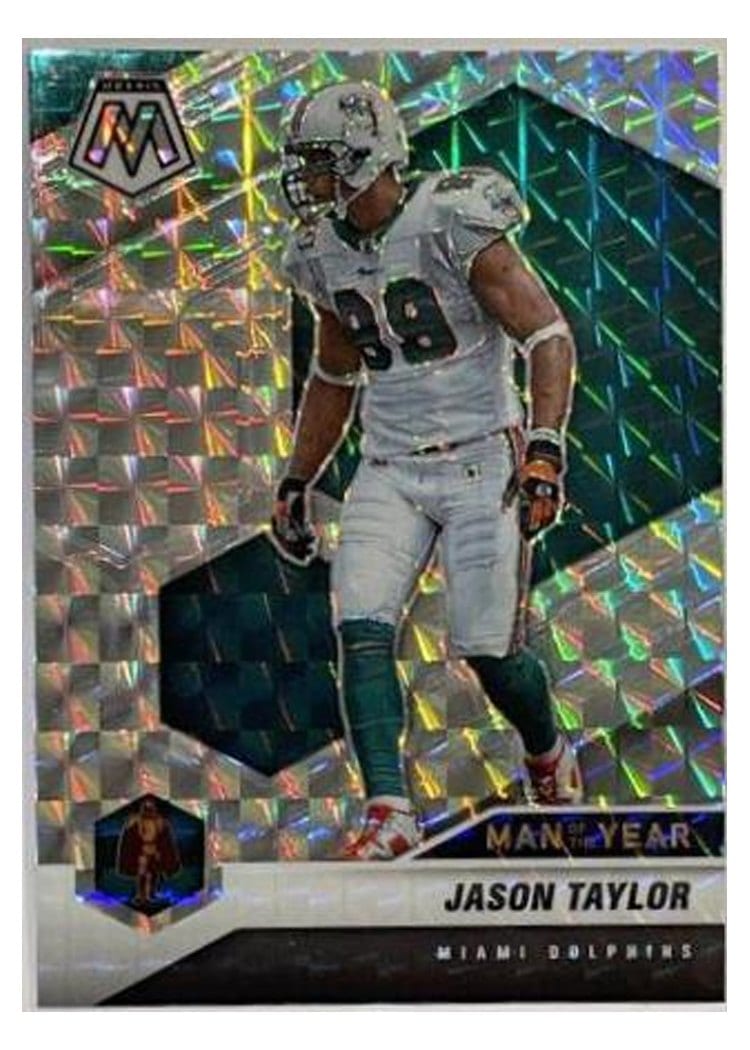 2021 Panini Mosaic Base Set Jason Taylor #266 card
