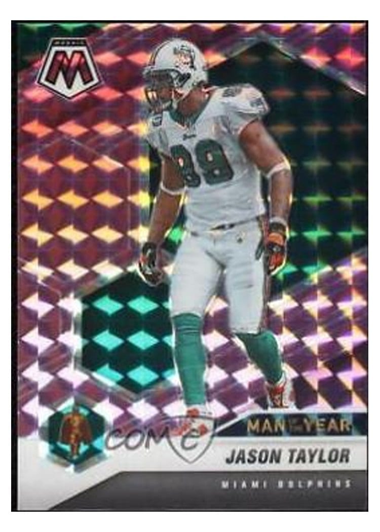 2021 Panini Mosaic Base Set Jason Taylor #266 card