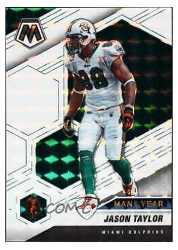 2021 Panini Mosaic Base Set Jason Taylor #266 card