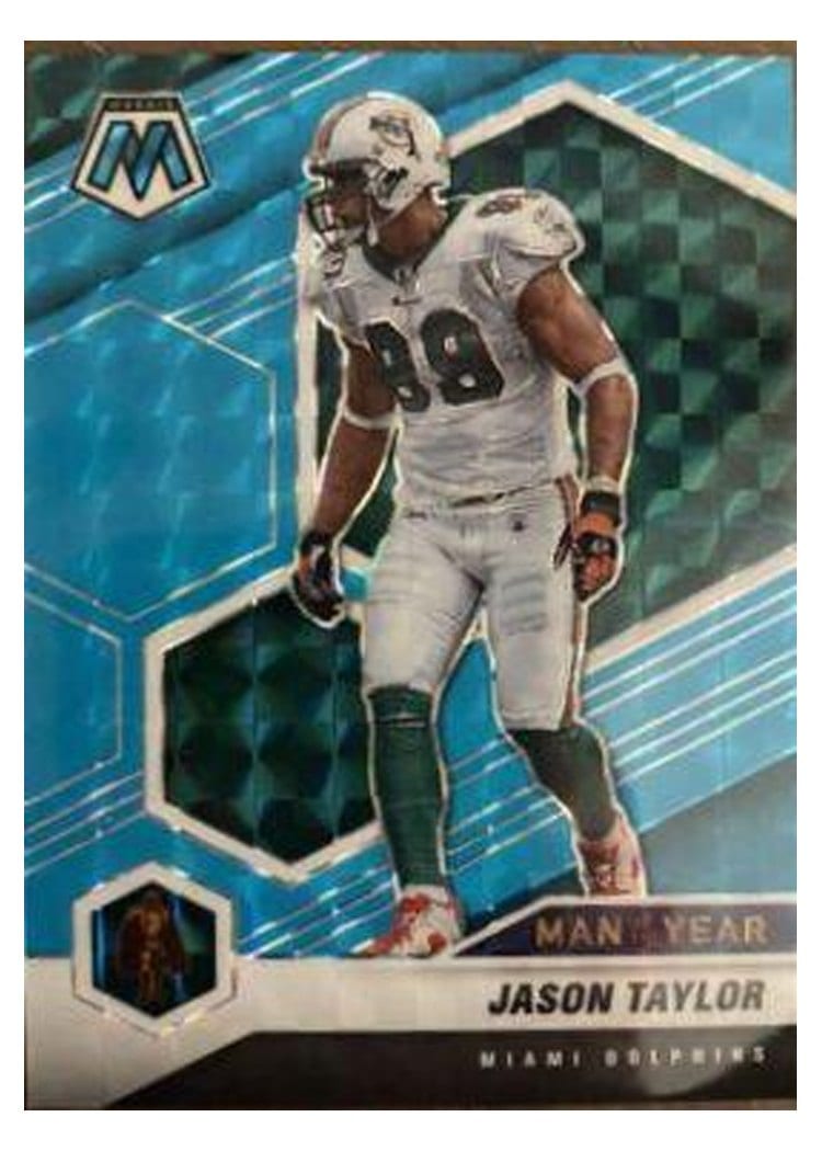 2021 Panini Mosaic Base Set Jason Taylor #266 card