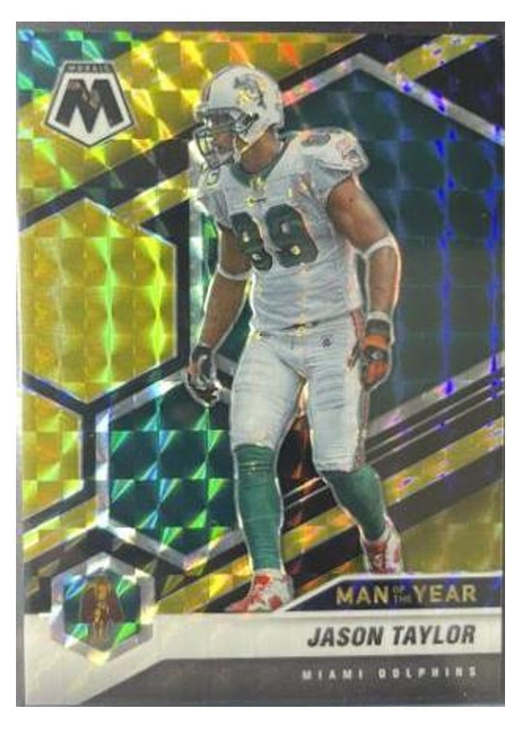 2021 Panini Mosaic Base Set Jason Taylor #266 card