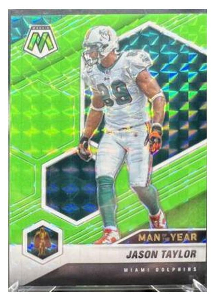 2021 Panini Mosaic Base Set Jason Taylor #266 card