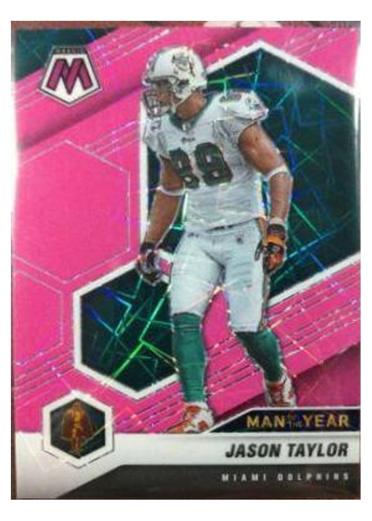 2021 Panini Mosaic Base Set Jason Taylor #266 card