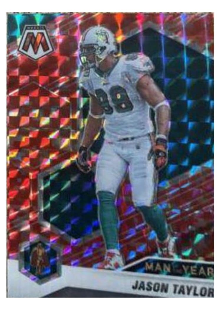 2021 Panini Mosaic Base Set Jason Taylor #266 card