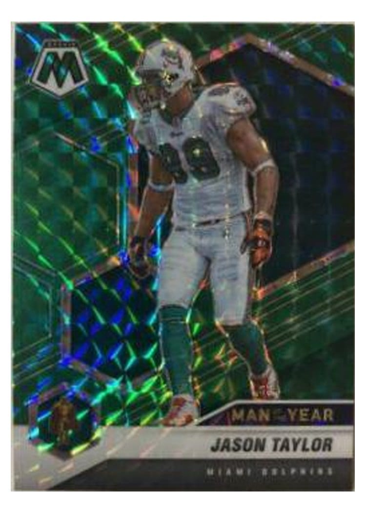2021 Panini Mosaic Base Set Jason Taylor #266 card