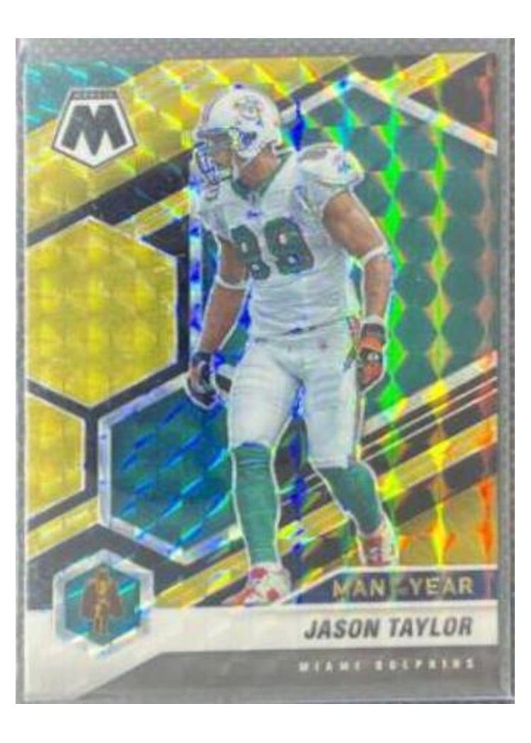2021 Panini Mosaic Base Set Jason Taylor #266 card