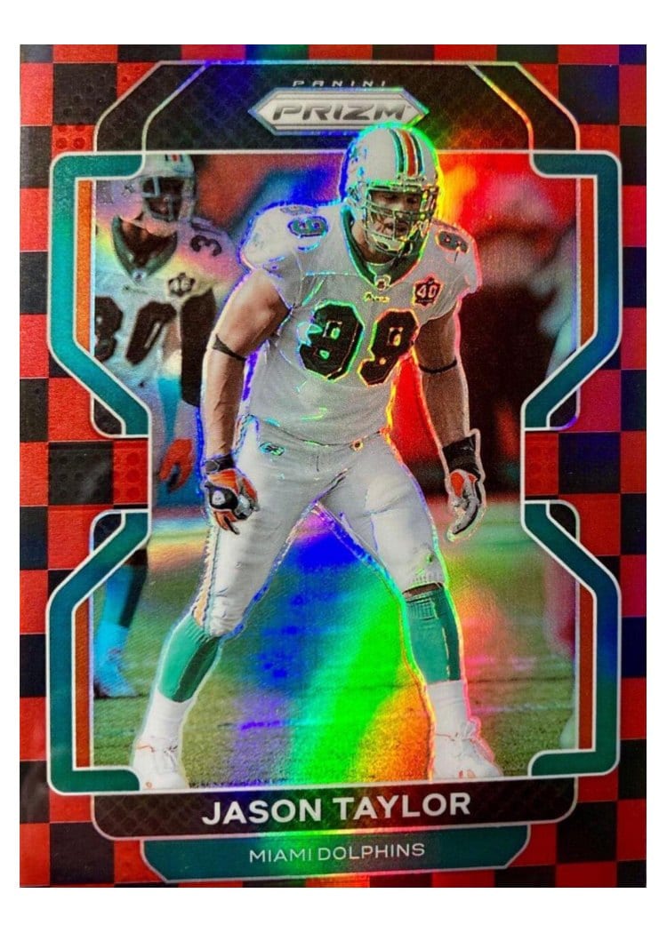 2021 Panini Prizm Base Set Jason Taylor #113 card
