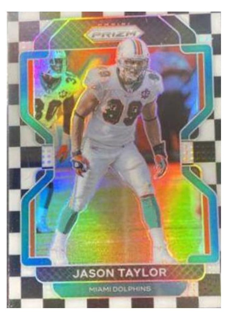 2021 Panini Prizm Base Set Jason Taylor #113 card