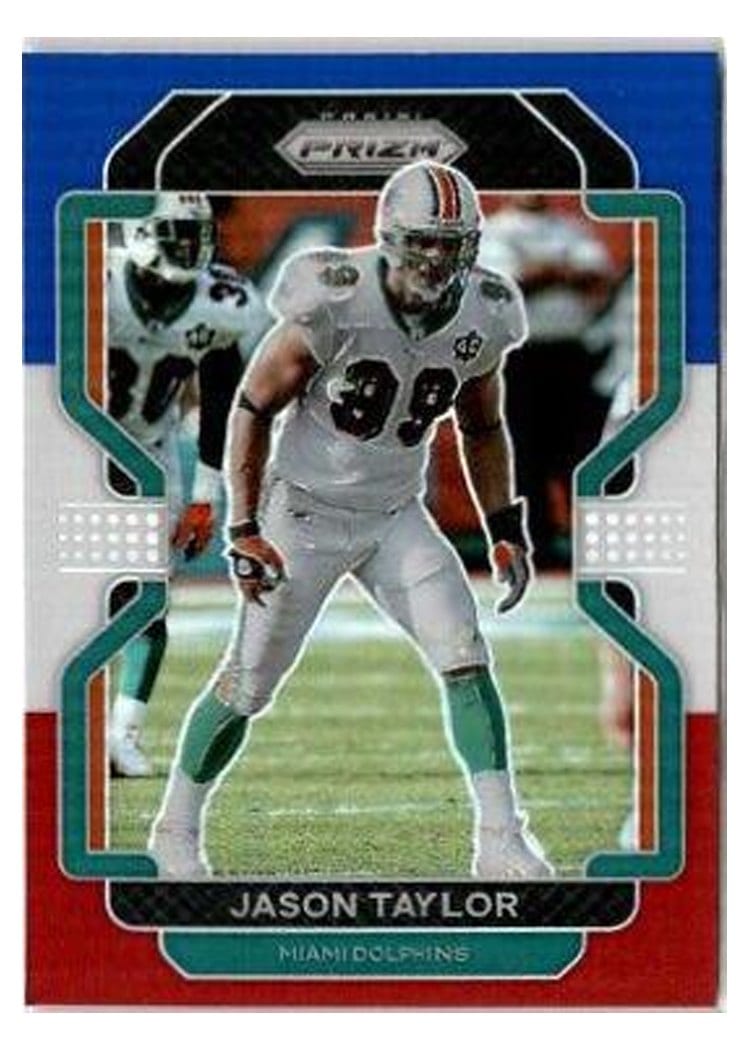 2021 Panini Prizm Base Set Jason Taylor #113 card