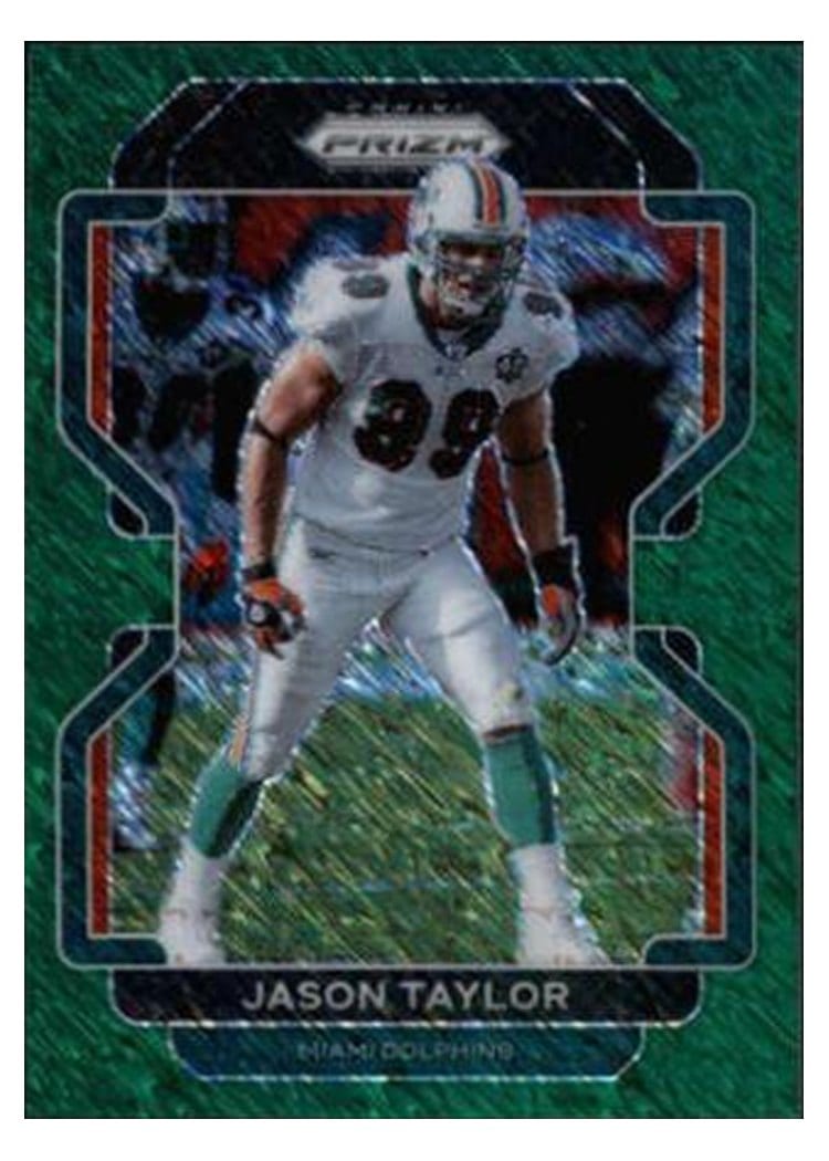2021 Panini Prizm Base Set Jason Taylor #113 card