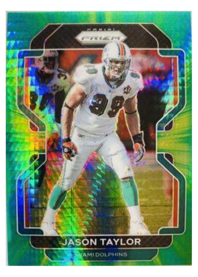 2021 Panini Prizm Base Set Jason Taylor #113 card