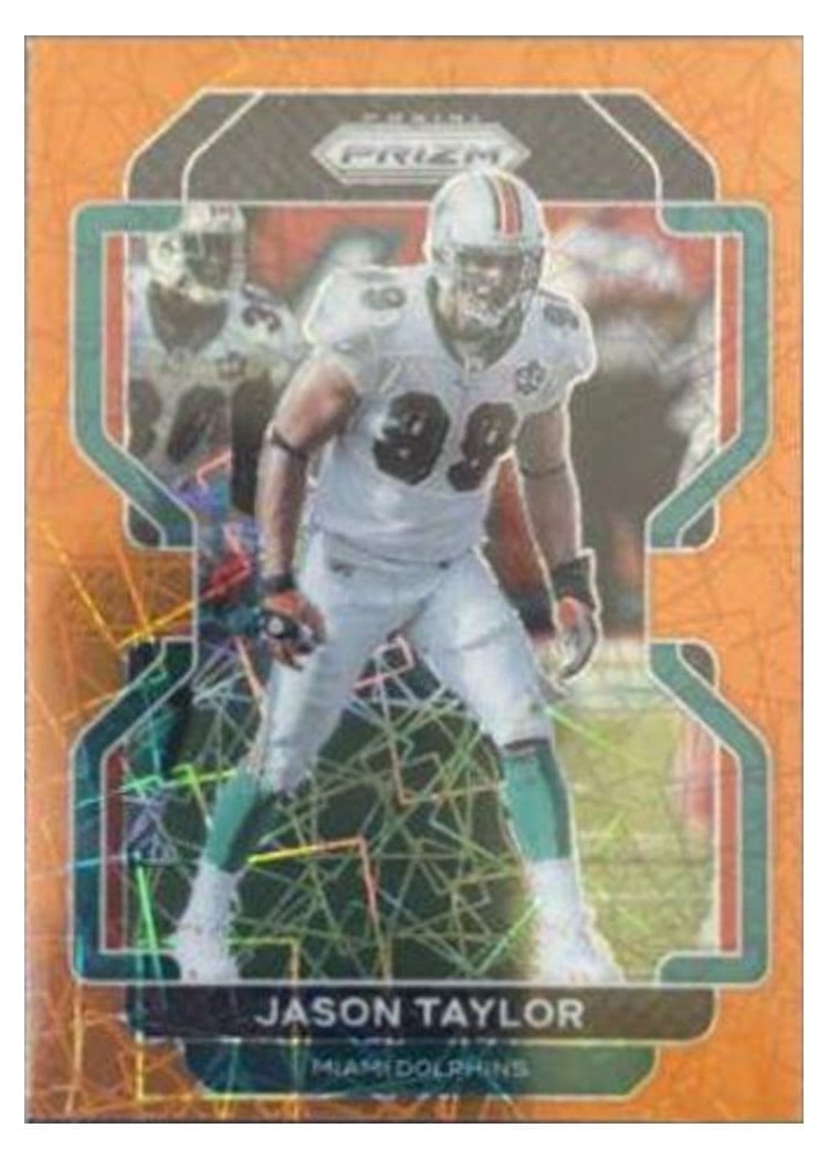 2021 Panini Prizm Base Set Jason Taylor #113 card