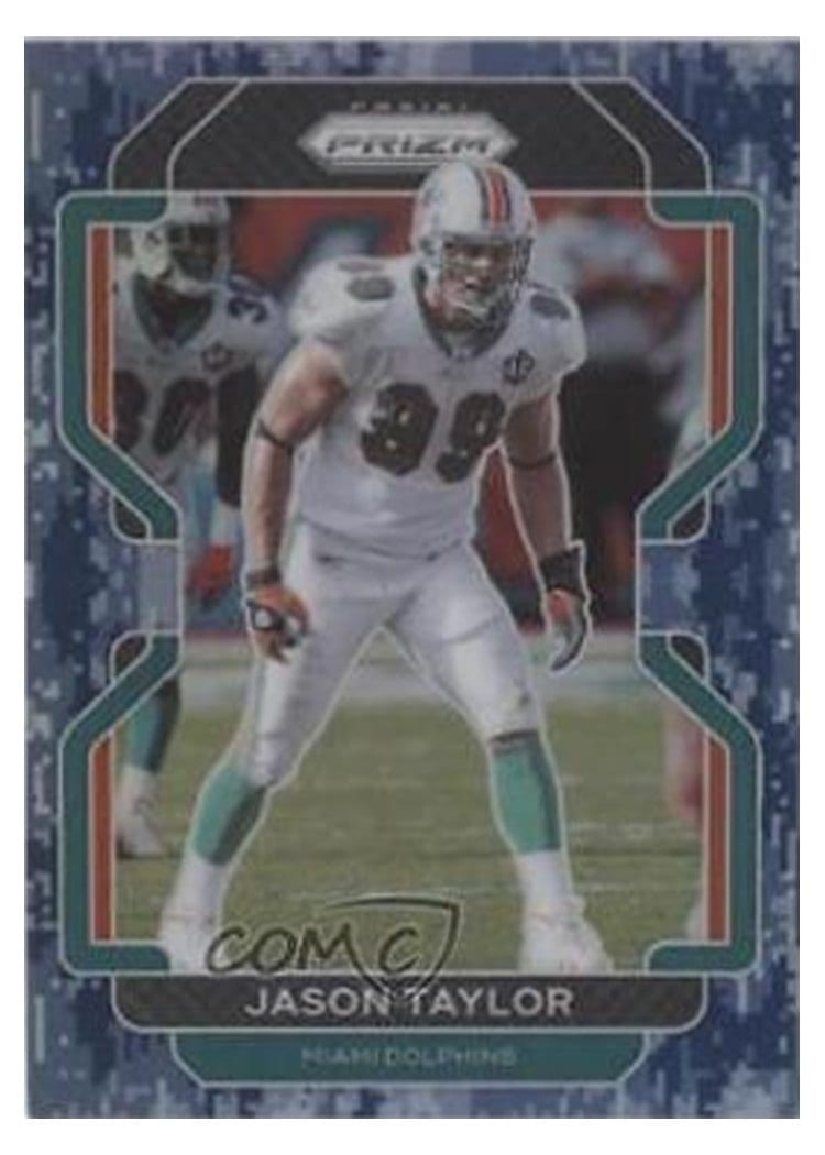 2021 Panini Prizm Base Set Jason Taylor #113 card