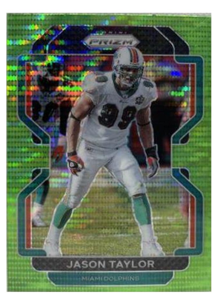 2021 Panini Prizm Base Set Jason Taylor #113 card