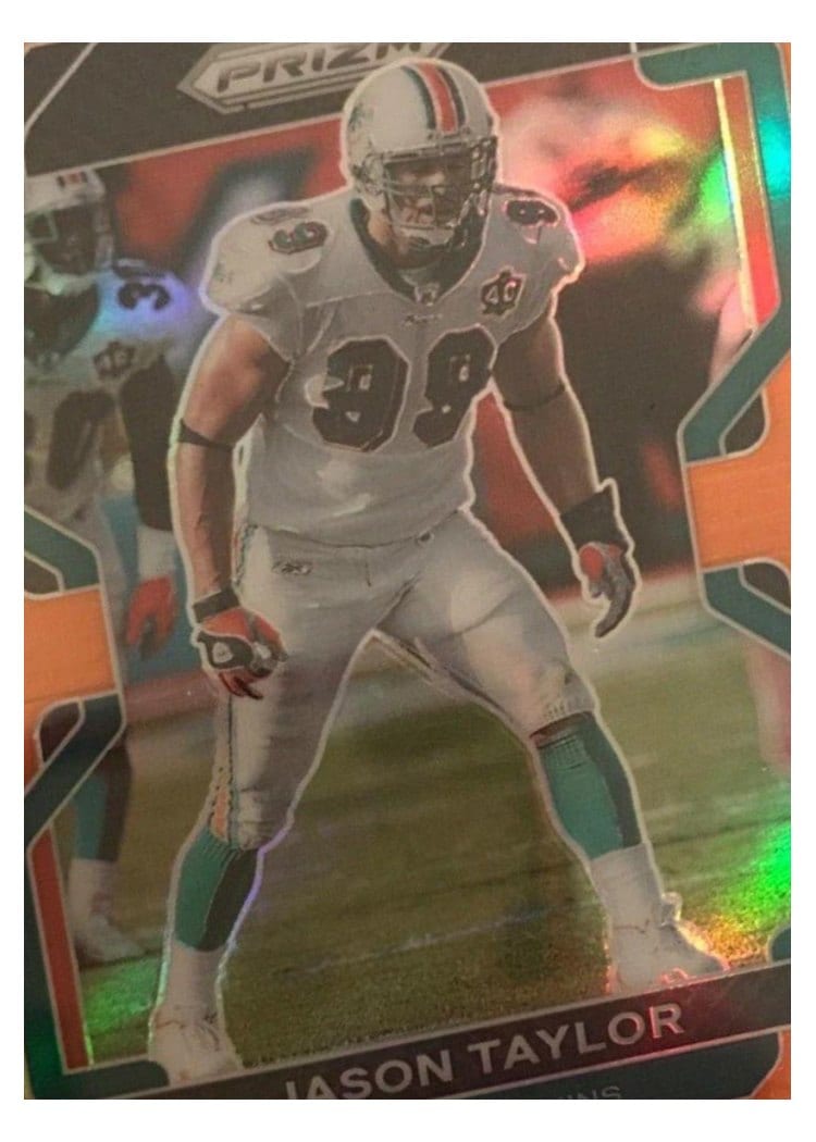 2021 Panini Prizm Base Set Jason Taylor #113 card