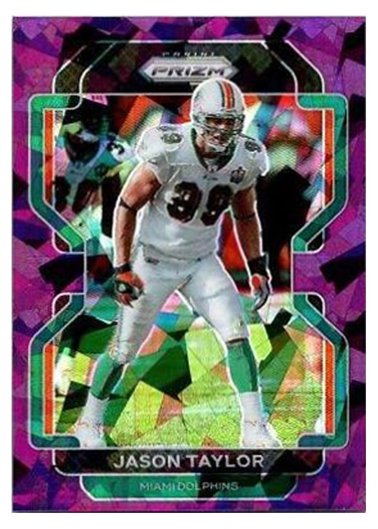 2021 Panini Prizm Base Set Jason Taylor #113 card