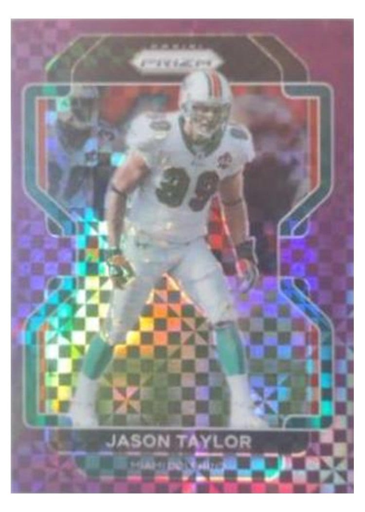 2021 Panini Prizm Base Set Jason Taylor #113 card