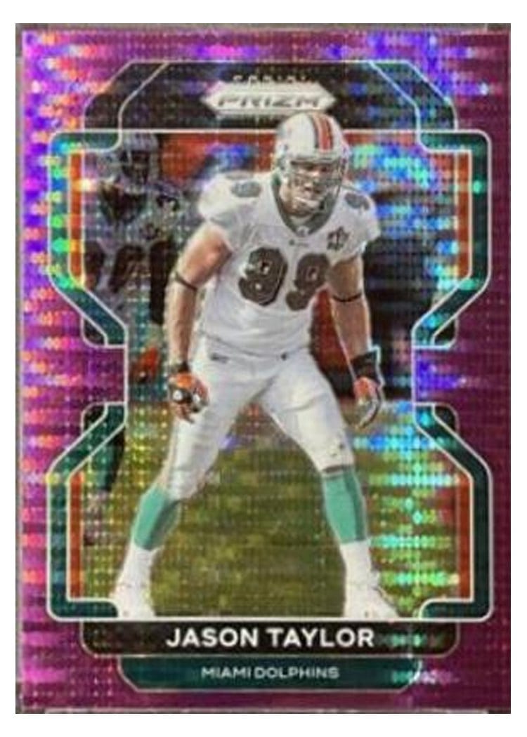 2021 Panini Prizm Base Set Jason Taylor #113 card