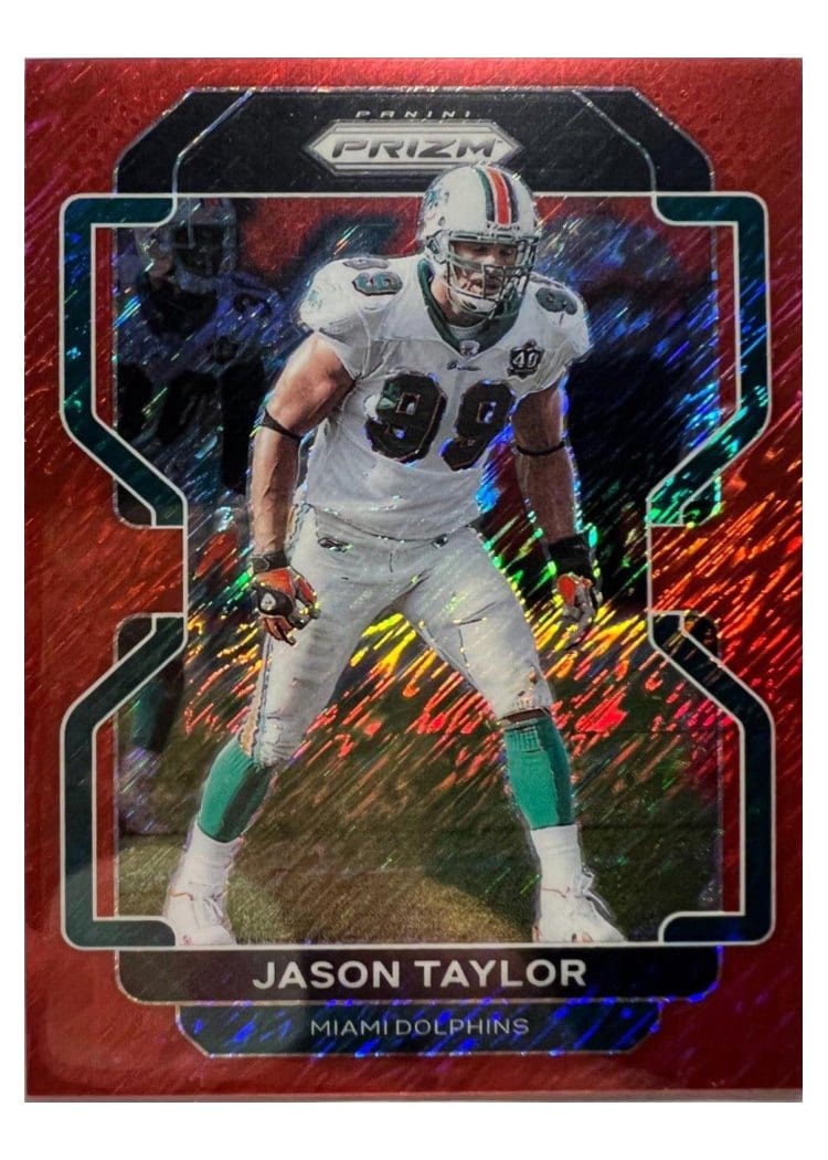 2021 Panini Prizm Base Set Jason Taylor #113 card