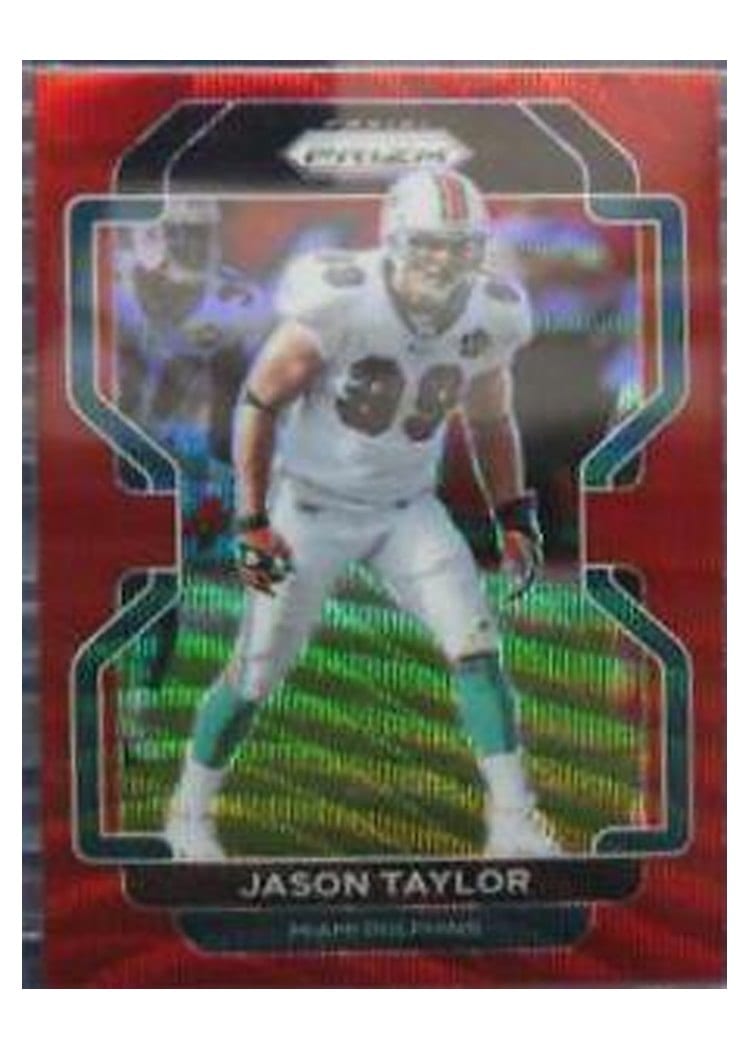 2021 Panini Prizm Base Set Jason Taylor #113 card