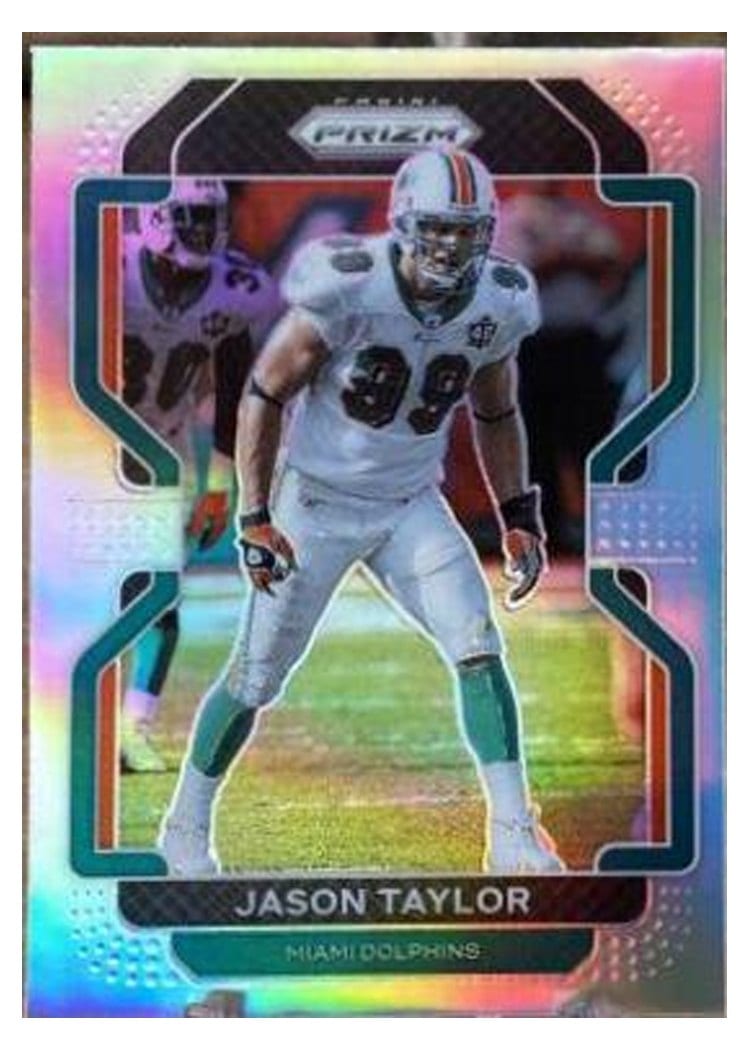 2021 Panini Prizm Base Set Jason Taylor #113 card