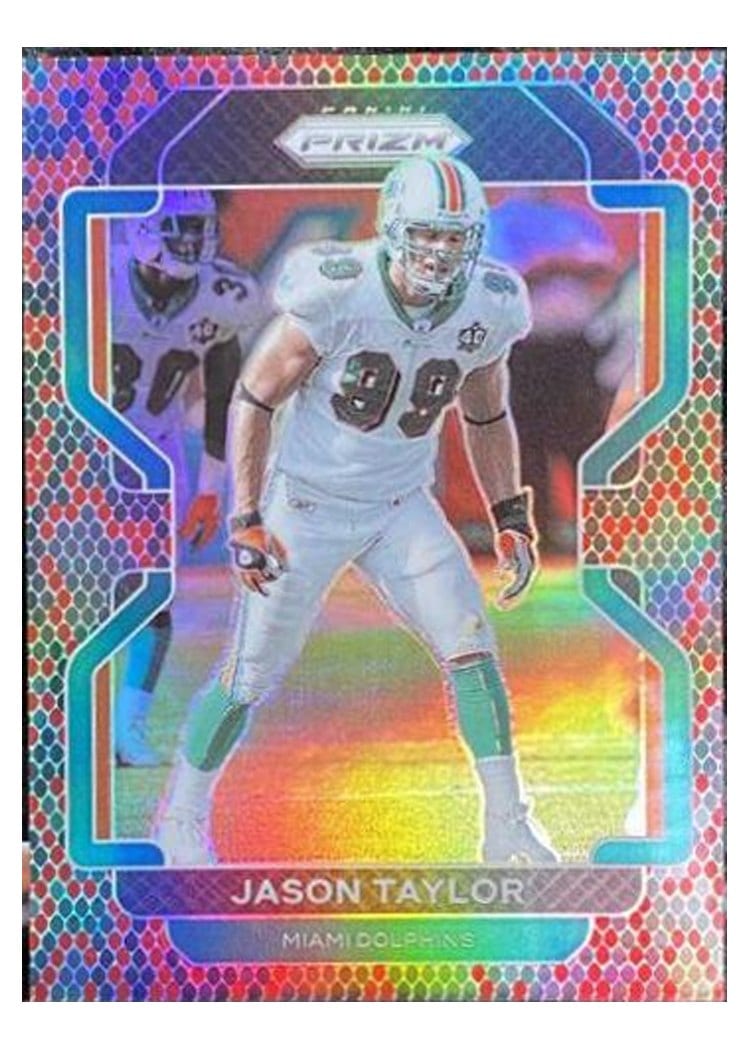 2021 Panini Prizm Base Set Jason Taylor #113 card