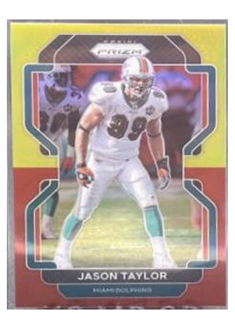 2021 Panini Prizm Base Set Jason Taylor #113 card