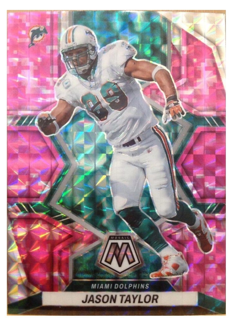 2022 Panini Mosaic Base Set Jason Taylor #246 card