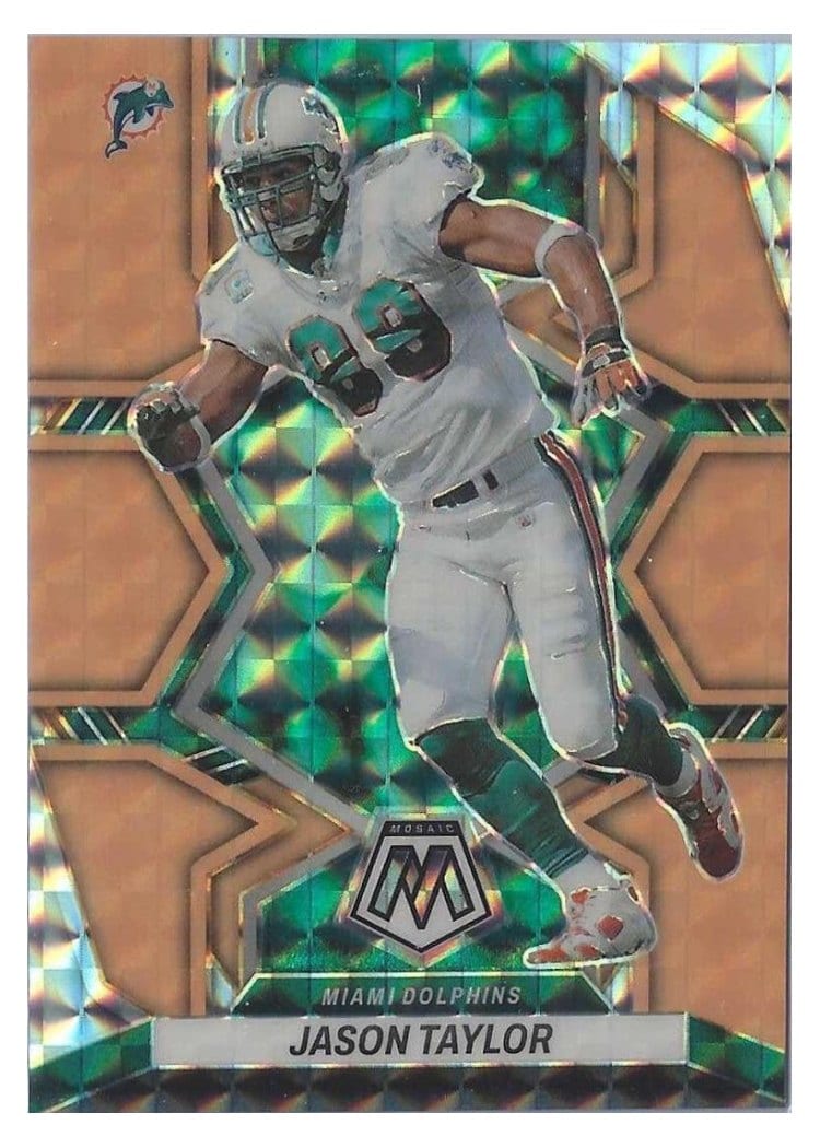 2022 Panini Mosaic Base Set Jason Taylor #246 card