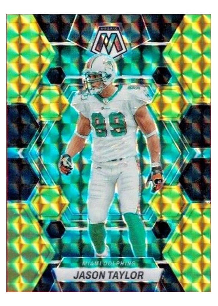 2023 Panini Mosaic Base Set Jason Taylor #149 card