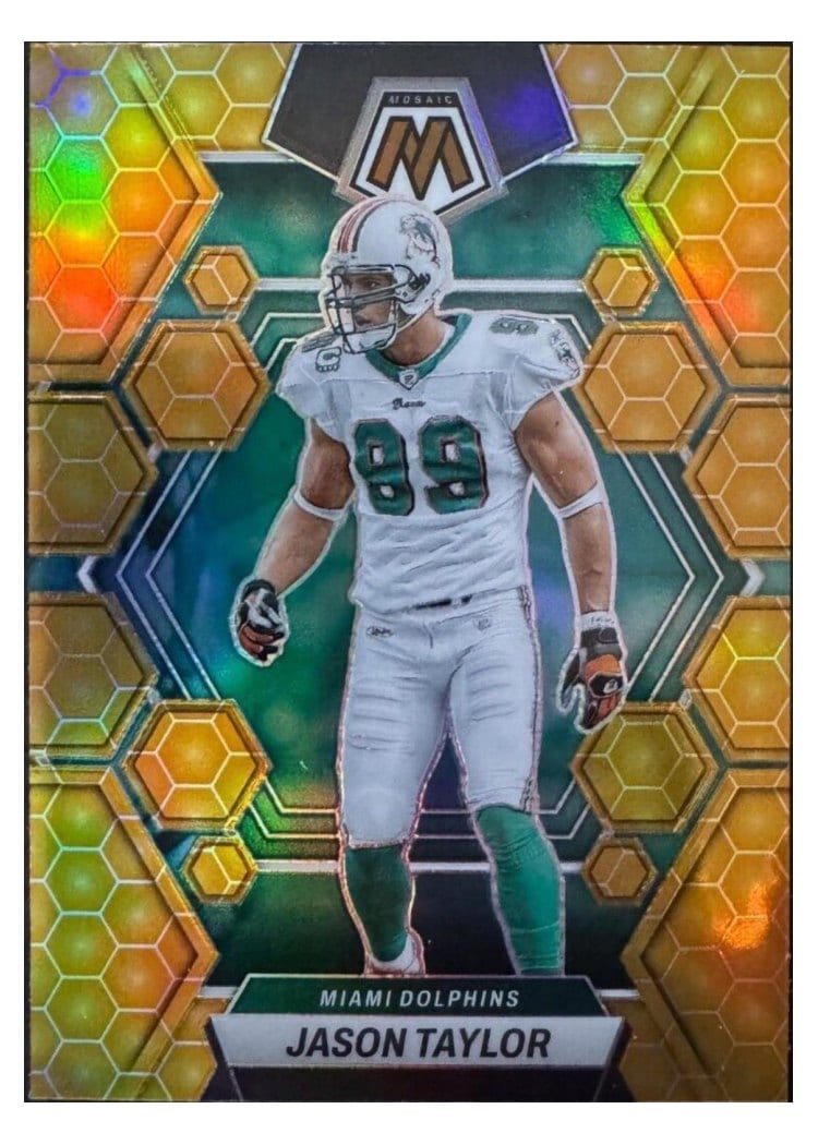 2023 Panini Mosaic Base Set Jason Taylor #149 card