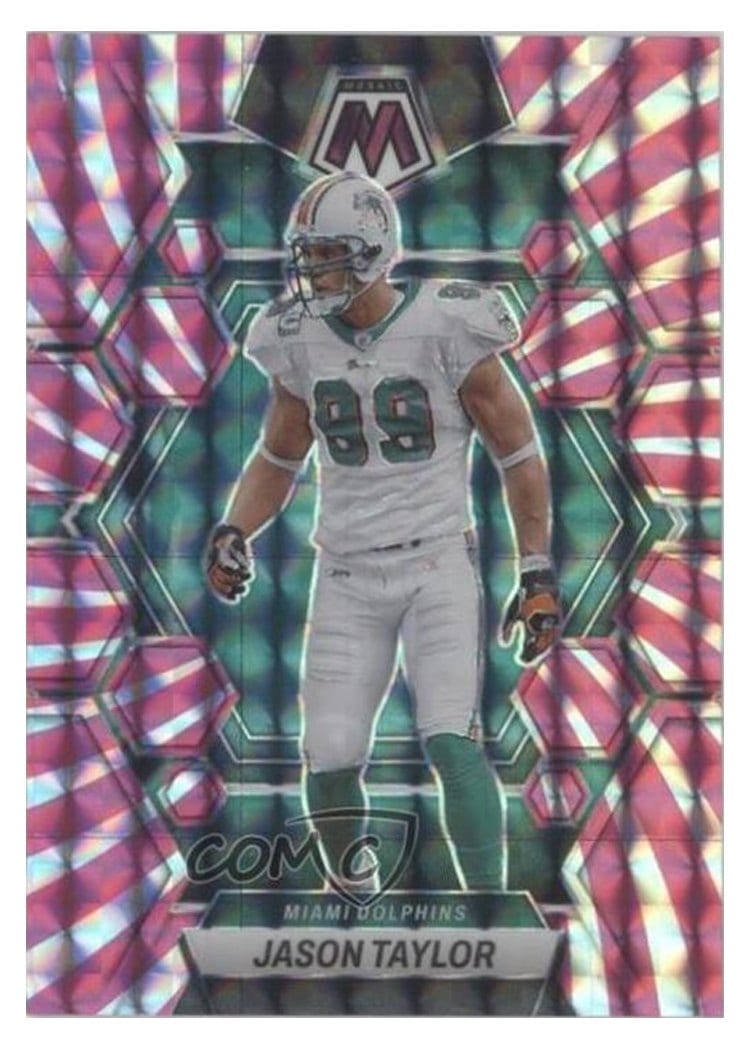 2023 Panini Mosaic Base Set Jason Taylor #149 card