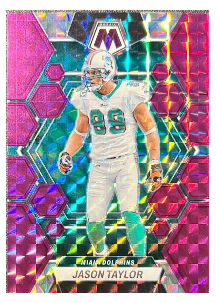2023 Panini Mosaic Base Set Jason Taylor #149 card