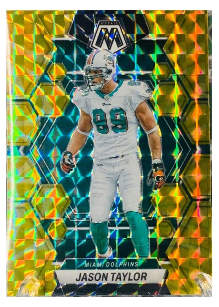 2023 Panini Mosaic Base Set Jason Taylor #149 card