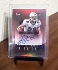 2024 Topps Midnight Stroke of Midnight Autographs Jason Taylor #SMA-JTA card