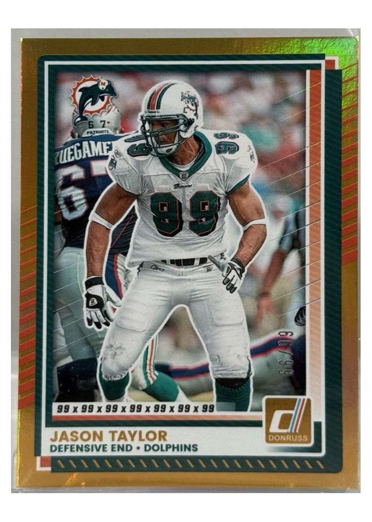 2025 Donruss Base Set Jason Taylor #56 card