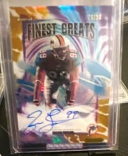 2025 Finest Finest Greats Autographs Jason Taylor #FGA-JTA card