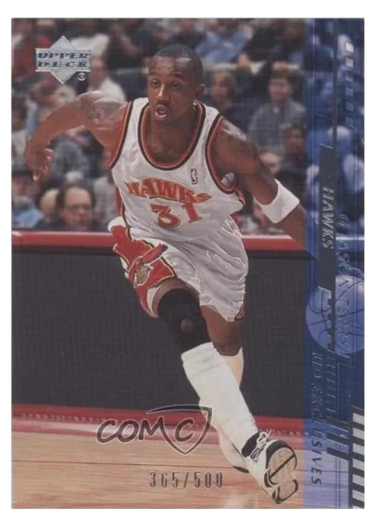 2000 Upper Deck Jason Terry #4 card