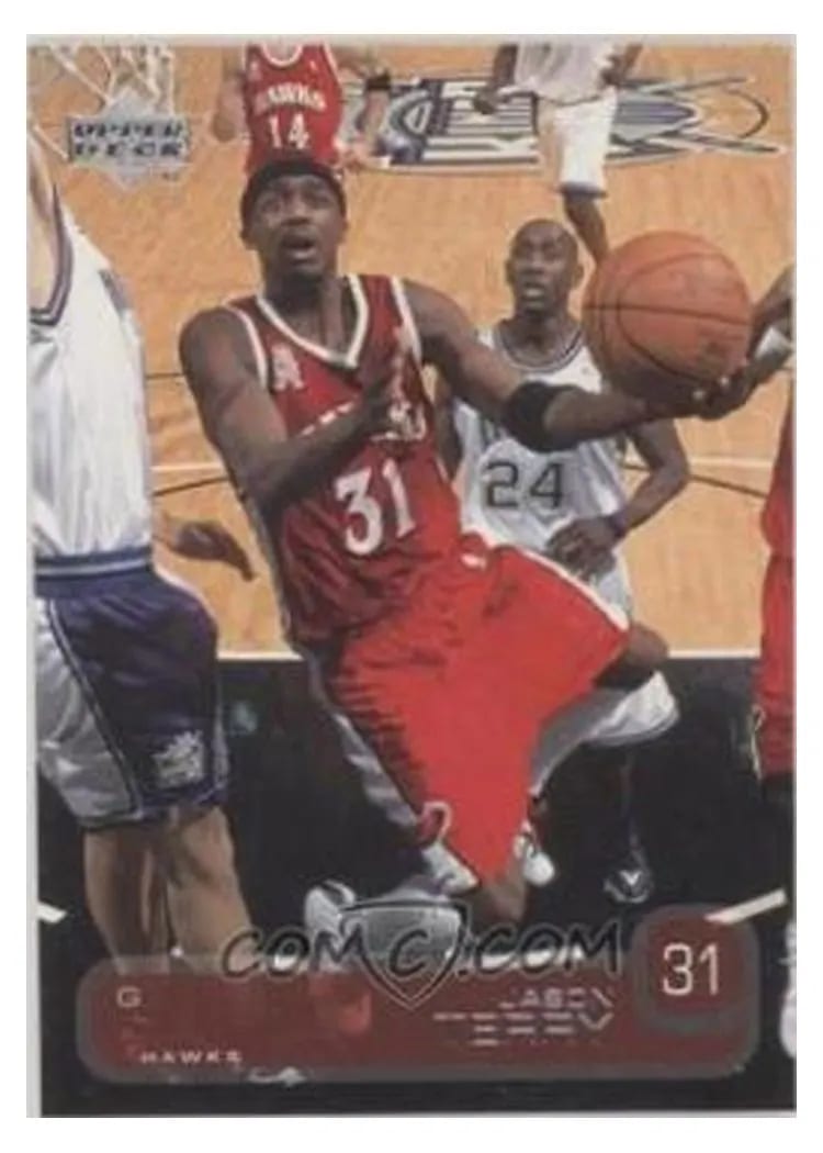 2002 Upper Deck Jason Terry #2 card