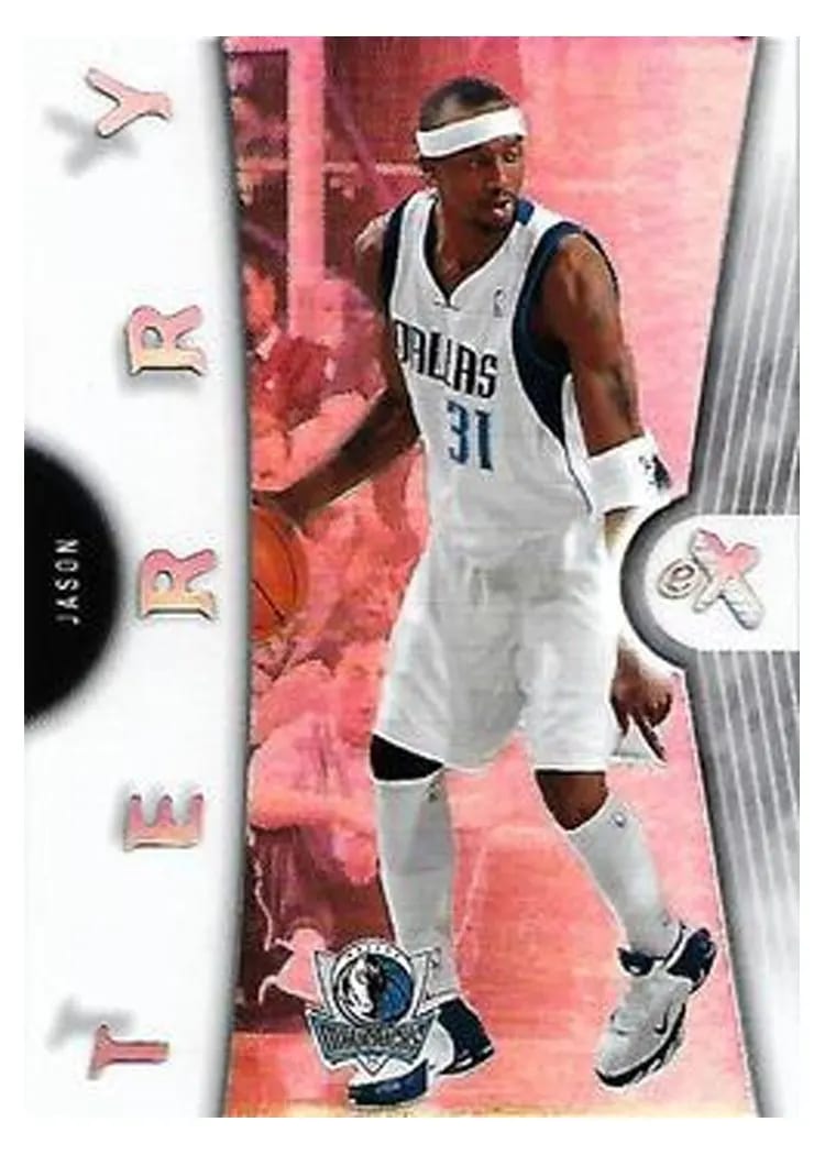 2006 Fleer E-X Jason Terry #8 card