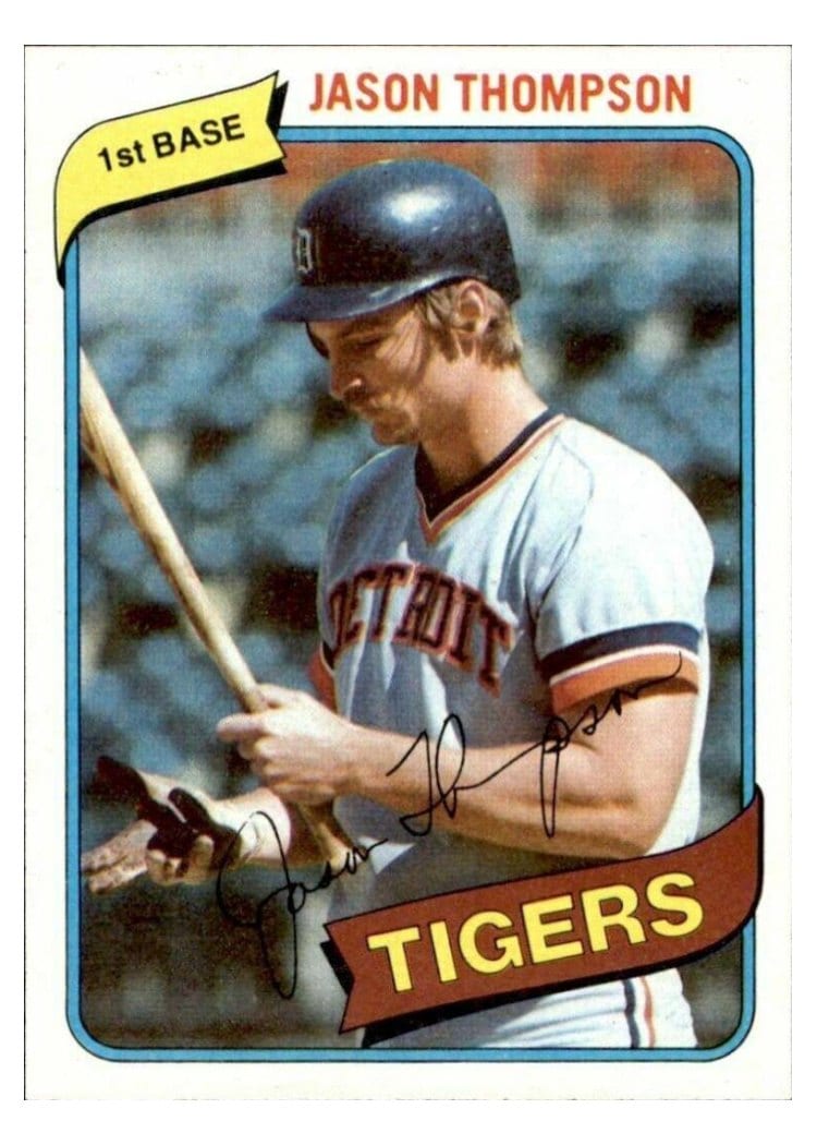 1980 Topps Jason Thompson #150 card