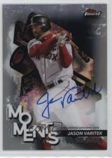 2024 Finest Moments Autographs Jason Varitek #FMA-JV card