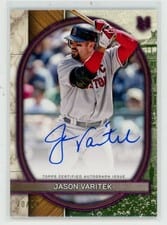 2025 Topps Museum Collection Archival Autographs Jason Varitek #AA-JV card