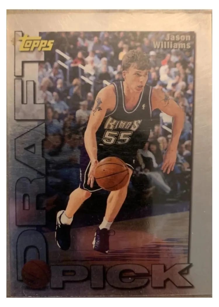 1998 Topps Draft Redemption Jason Williams #7 card