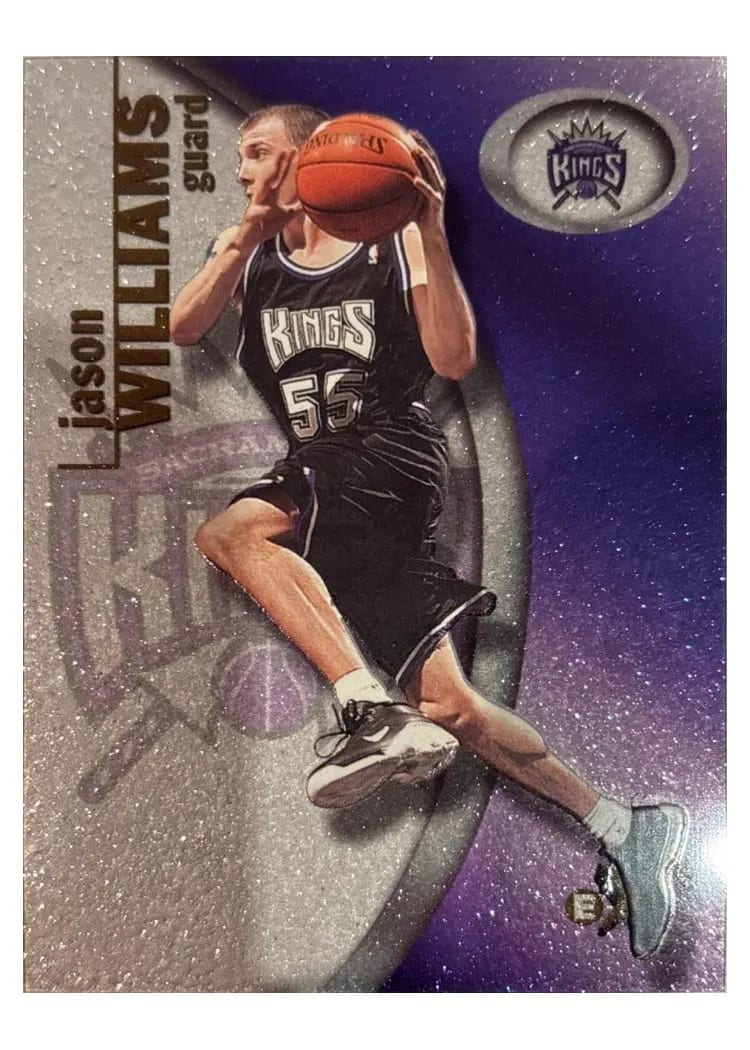 2000 Fleer E-X Jason Williams #77 card