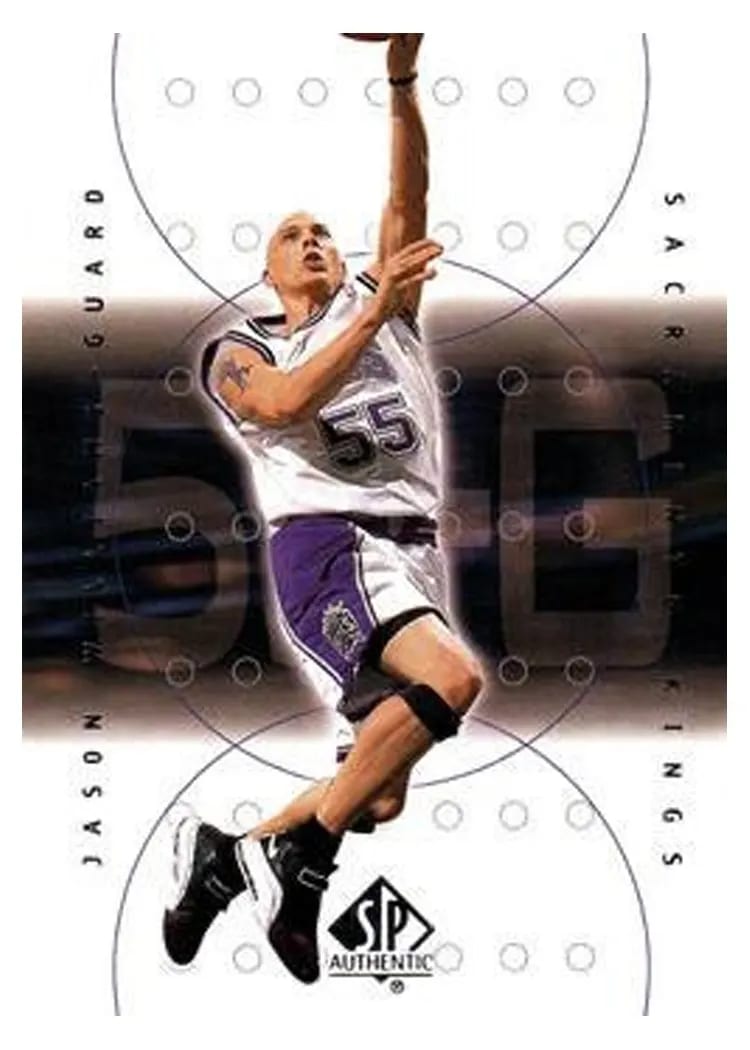 2000 SP Authentic Jason Williams #71 card