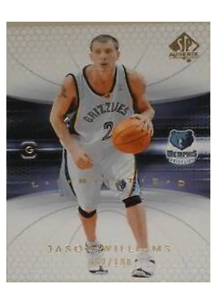 2004 SP Authentic Jason Williams #41 card