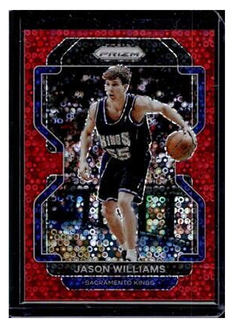 2021-22 Panini Prizm Base Set Jason Williams Fast Break Red Prizm #266 card